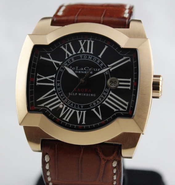 (image for) A deLaCour Limited Edition Pink Gold Watch